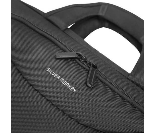 Silver Monkey CompactBag torba na laptopa 15,6" czarna - 690932 - zdjęcie 5